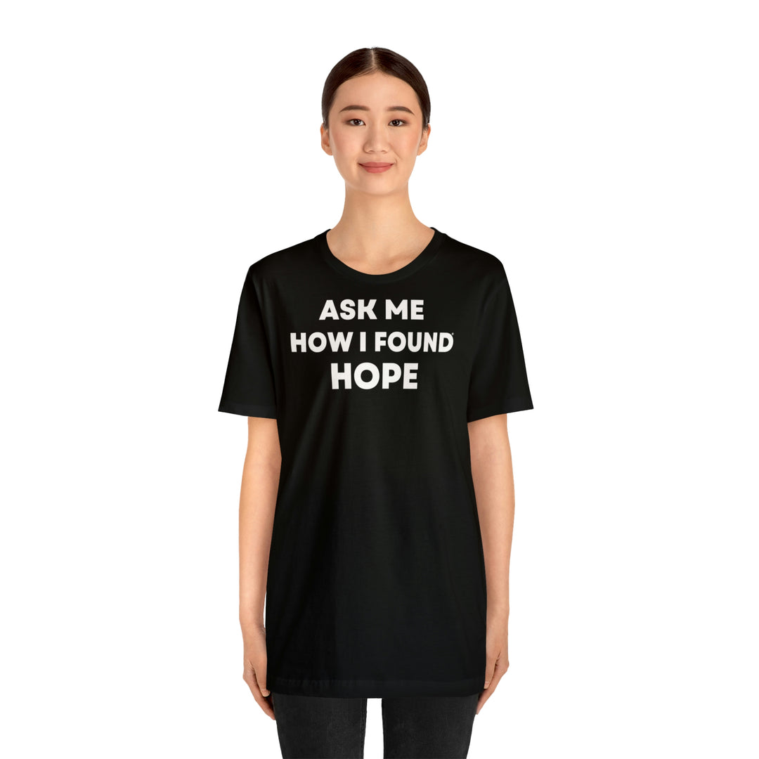 Hope, Unisex Jersey Short Sleeve Tee (ENG UK)