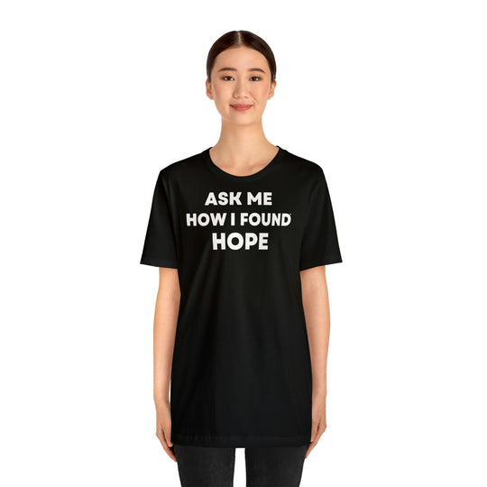 Hope, Unisex Jersey Short Sleeve Tee (ENG UK)