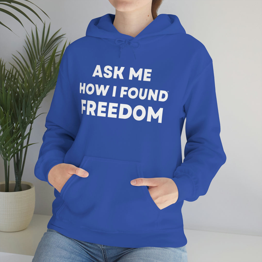 Freedom, Unisex Heavy Blend™ Hooded Sweatshirt (ENG US)