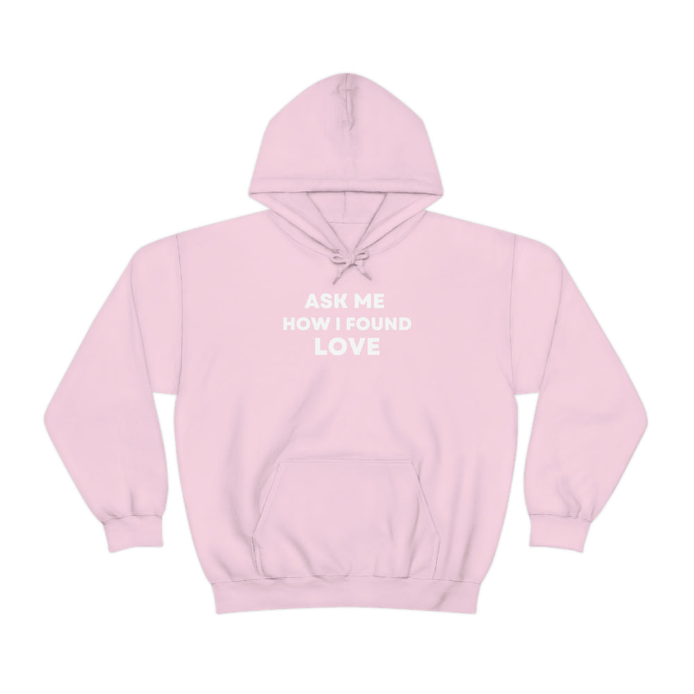 Love, Unisex Heavy Blend™ Hooded Sweatshirt (ENG CDN)