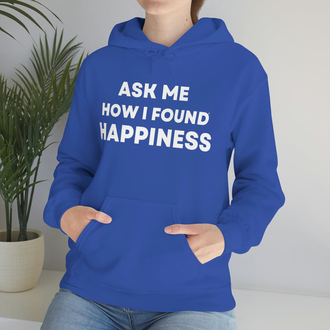 Happiness, Unisex Heavy Blend™ Hooded Sweatshirt (ENG UK)