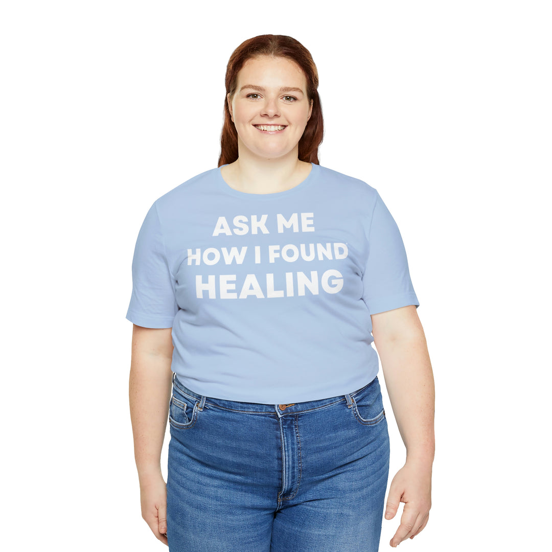 Healing, Unisex Jersey Short Sleeve Tee (ENG UK)