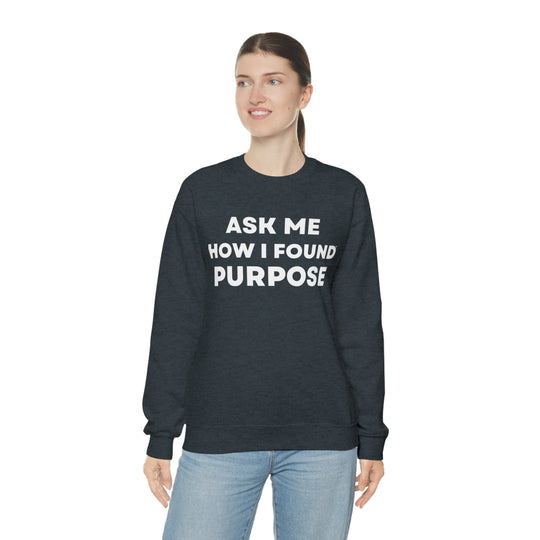 Purpose, Unisex Heavy Blend™ Crewneck Sweatshirt (ENG UK)