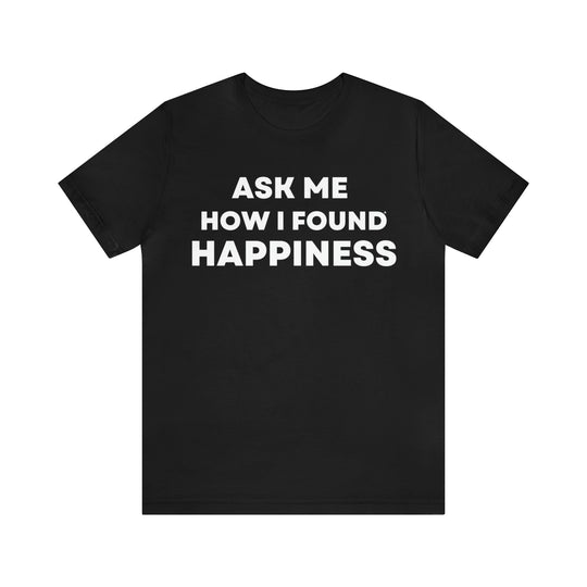 Happiness, Unisex Jersey Short Sleeve Tee (ENG US)