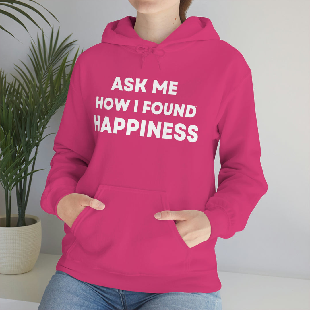 Happiness, Unisex Heavy Blend™ Hooded Sweatshirt (ENG UK)