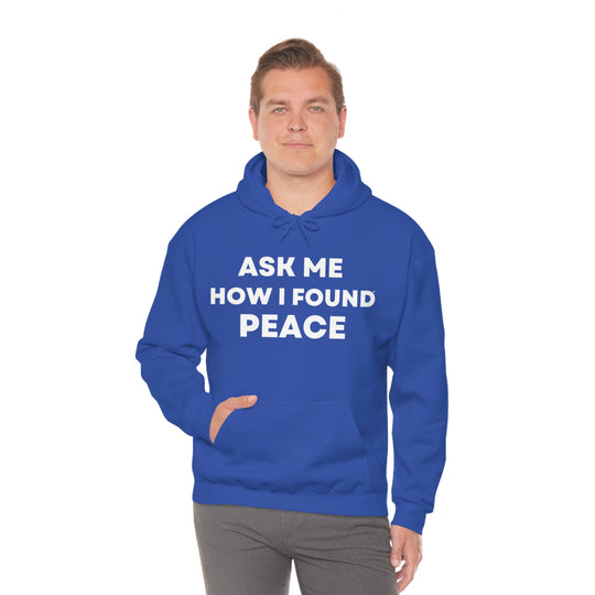 Peace, Unisex Heavy Blend™ Hooded Sweatshirt (ENG US)