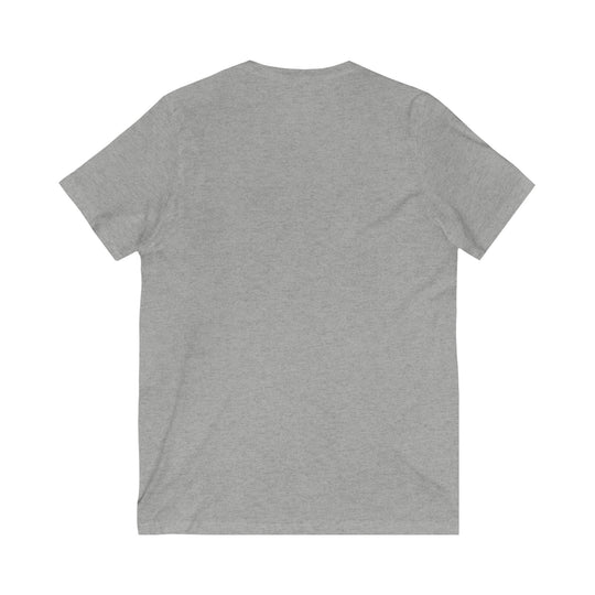 Joy, Unisex Jersey Short Sleeve V-Neck Tee (ENG UK)