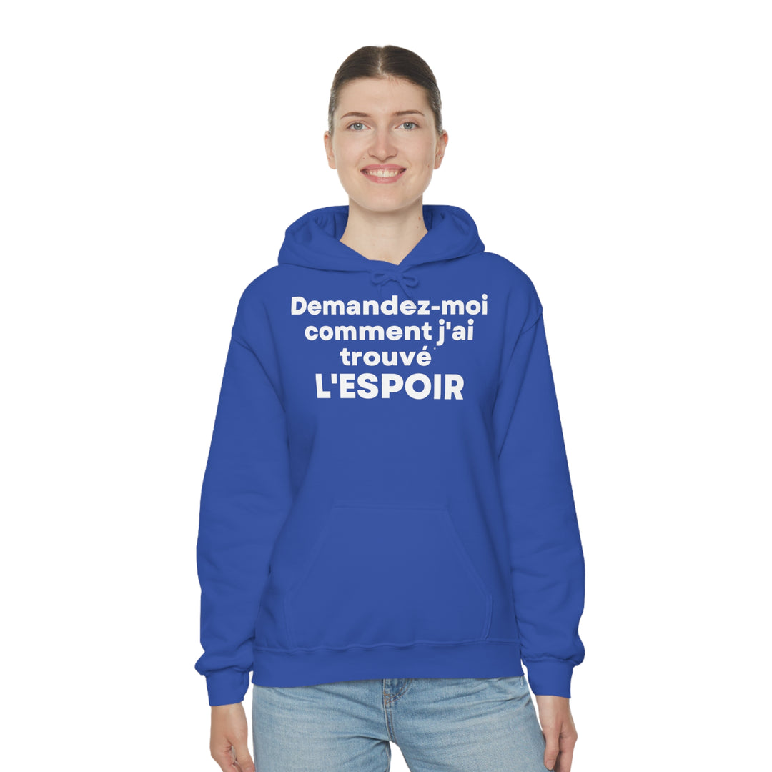 L'espoir/Hope, Unisex Heavy Blend™ Hooded Sweatshirt (FR EU)