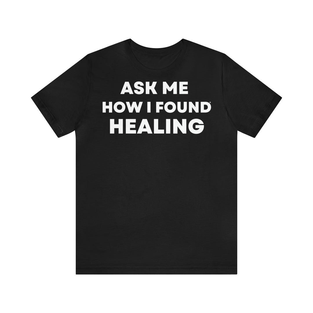 Healing, Unisex Jersey Short Sleeve Tee (DE)