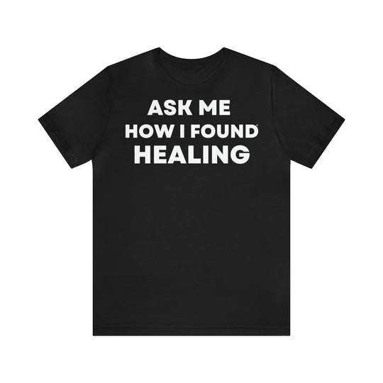 Healing, Unisex Jersey Short Sleeve Tee (DE)