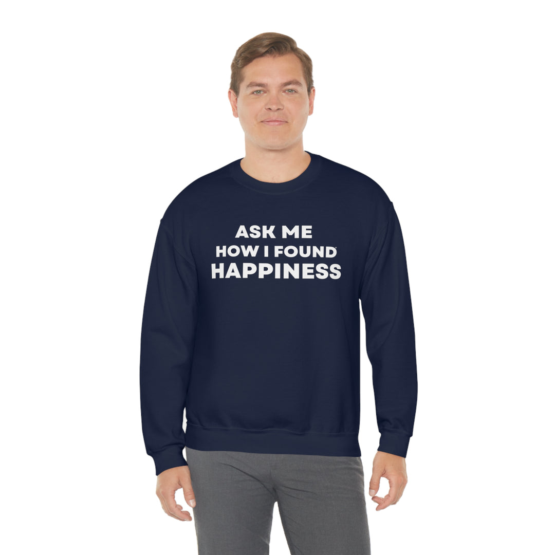 Happiness, Unisex Heavy Blend™ Crewneck Sweatshirt (ENG CDN)