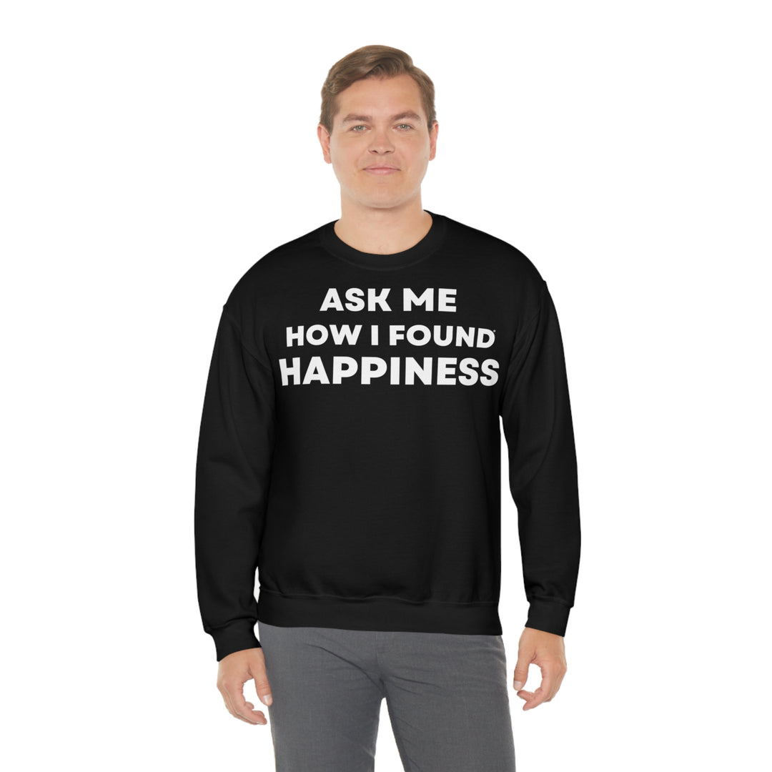 Happiness, Unisex Heavy Blend™ Crewneck Sweatshirt (ENG EU)