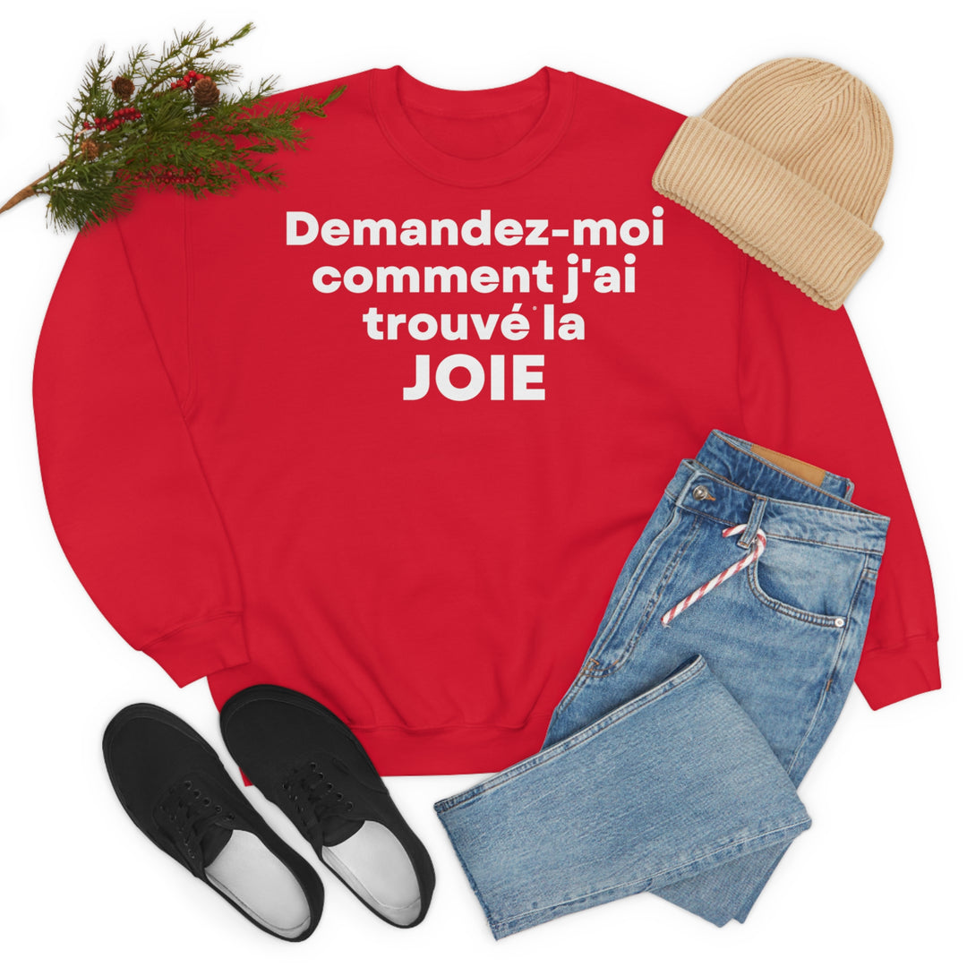 Joie/Joy, Unisex Heavy Blend™ Crewneck Sweatshirt (FR EU)