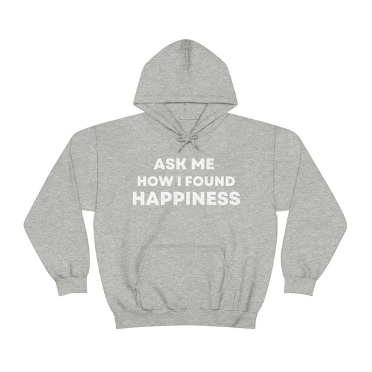 Happiness, Unisex Heavy Blend™ Hooded Sweatshirt (ENG UK)