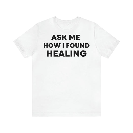 Healing, Unisex Jersey Short Sleeve Tee (DE)