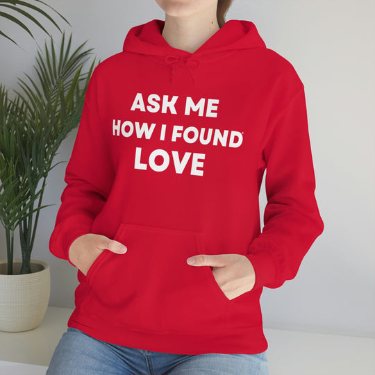 Love, Unisex Heavy Blend™ Hooded Sweatshirt (ENG UK)