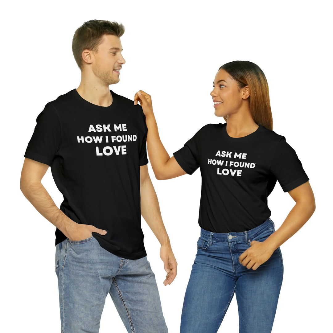 Love, Unisex Jersey Short Sleeve Tee (ENG CDN)