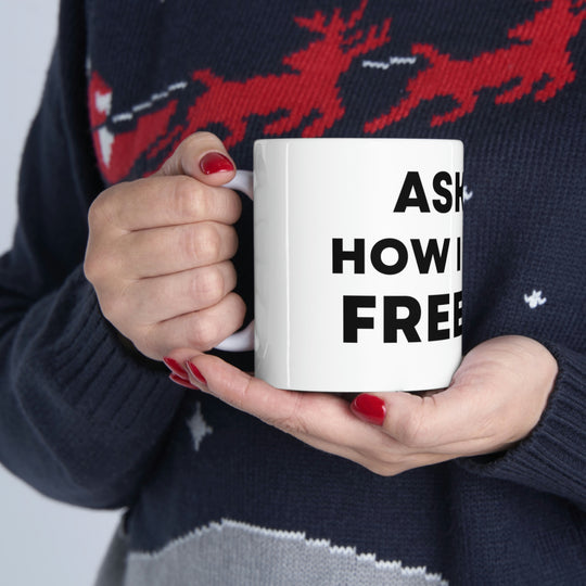 Freedom, Ceramic Mug 11oz (ENG US)