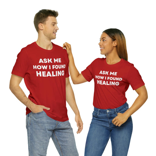 Healing, Unisex Jersey Short Sleeve Tee (ENG US)