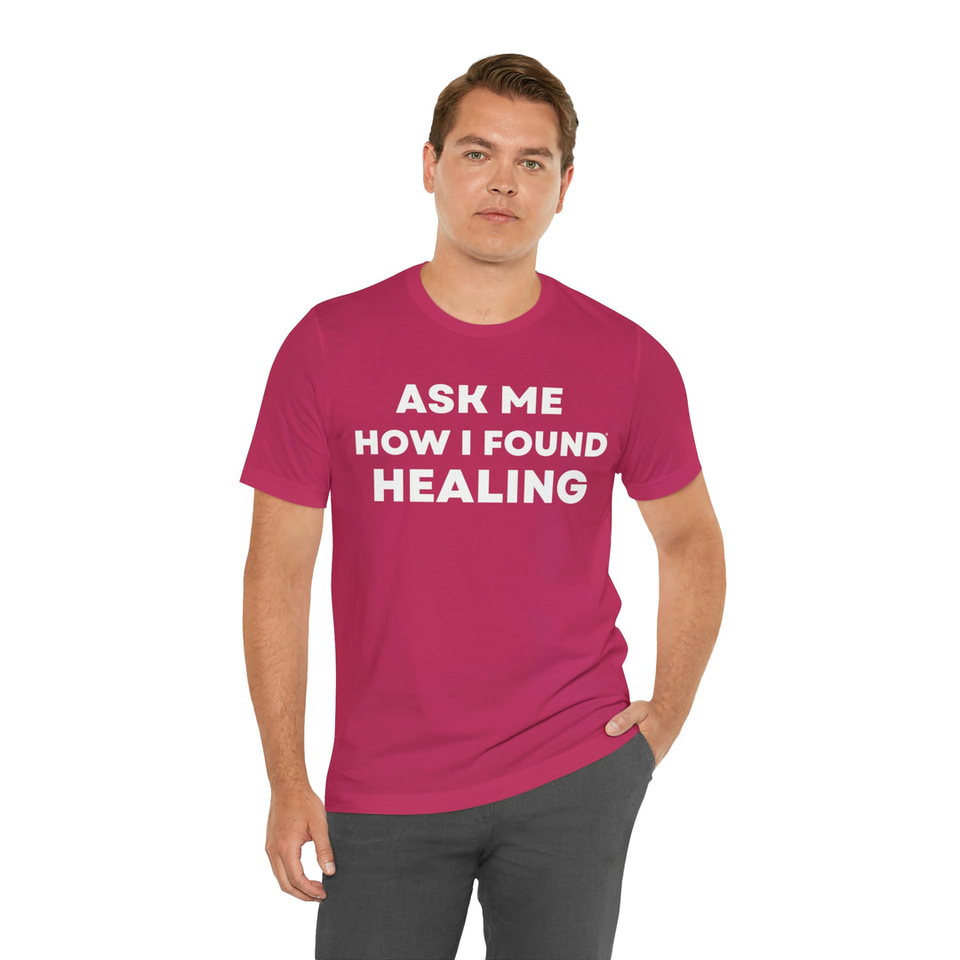 Healing, Unisex Jersey Short Sleeve Tee (ENG US)