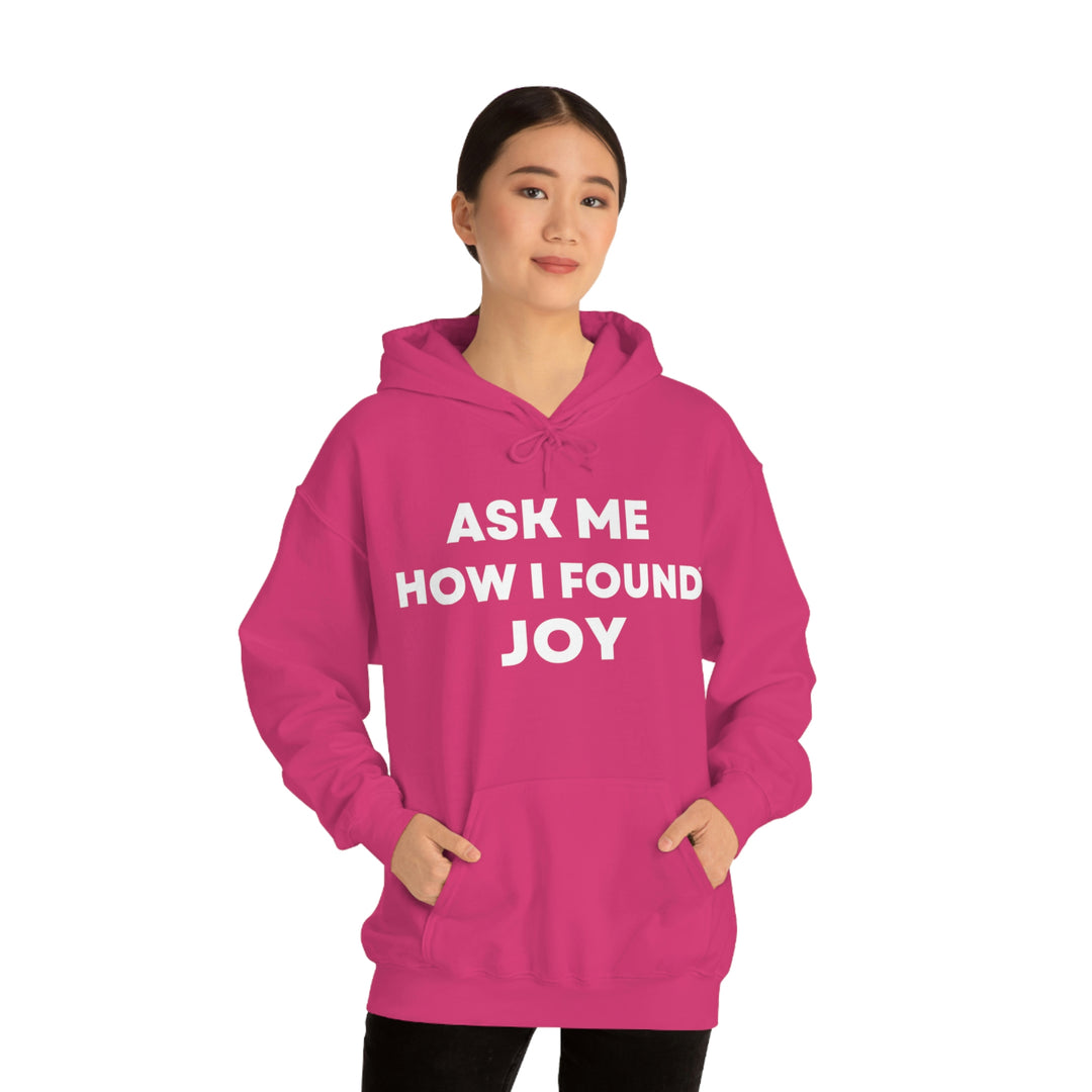 Joy, Unisex Heavy Blend™ Hooded Sweatshirt (ENG UK)