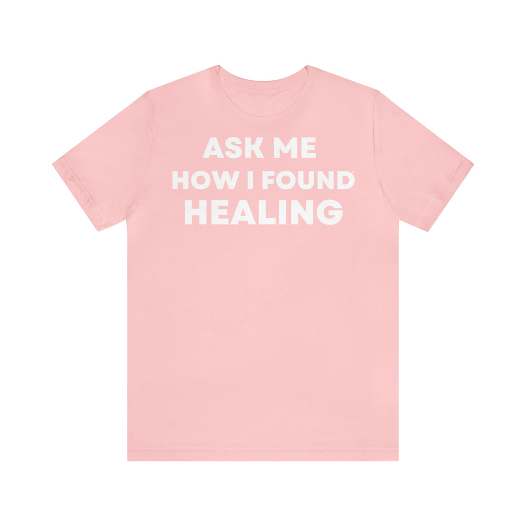 Healing, Unisex Jersey Short Sleeve Tee (DE)