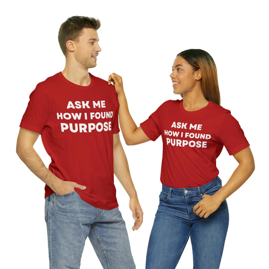 Purpose, Unisex Jersey Short Sleeve Tee (ENG US)