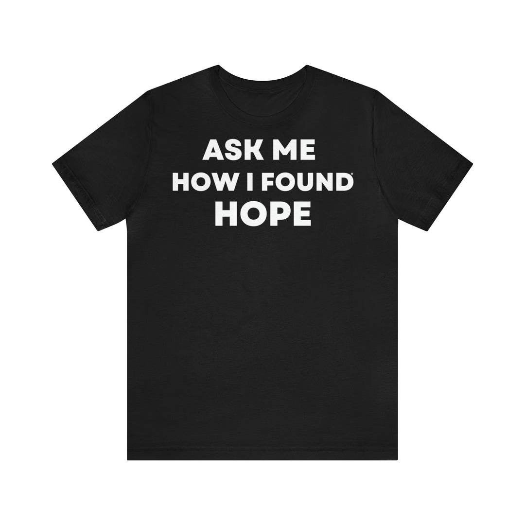 Hope, Unisex Jersey Short Sleeve Tee (ENG UK)