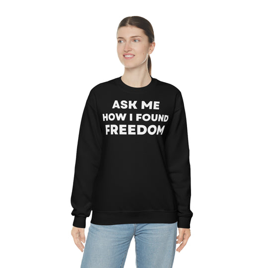 Freedom, Unisex Heavy Blend™ Crewneck Sweatshirt (ENG EU)