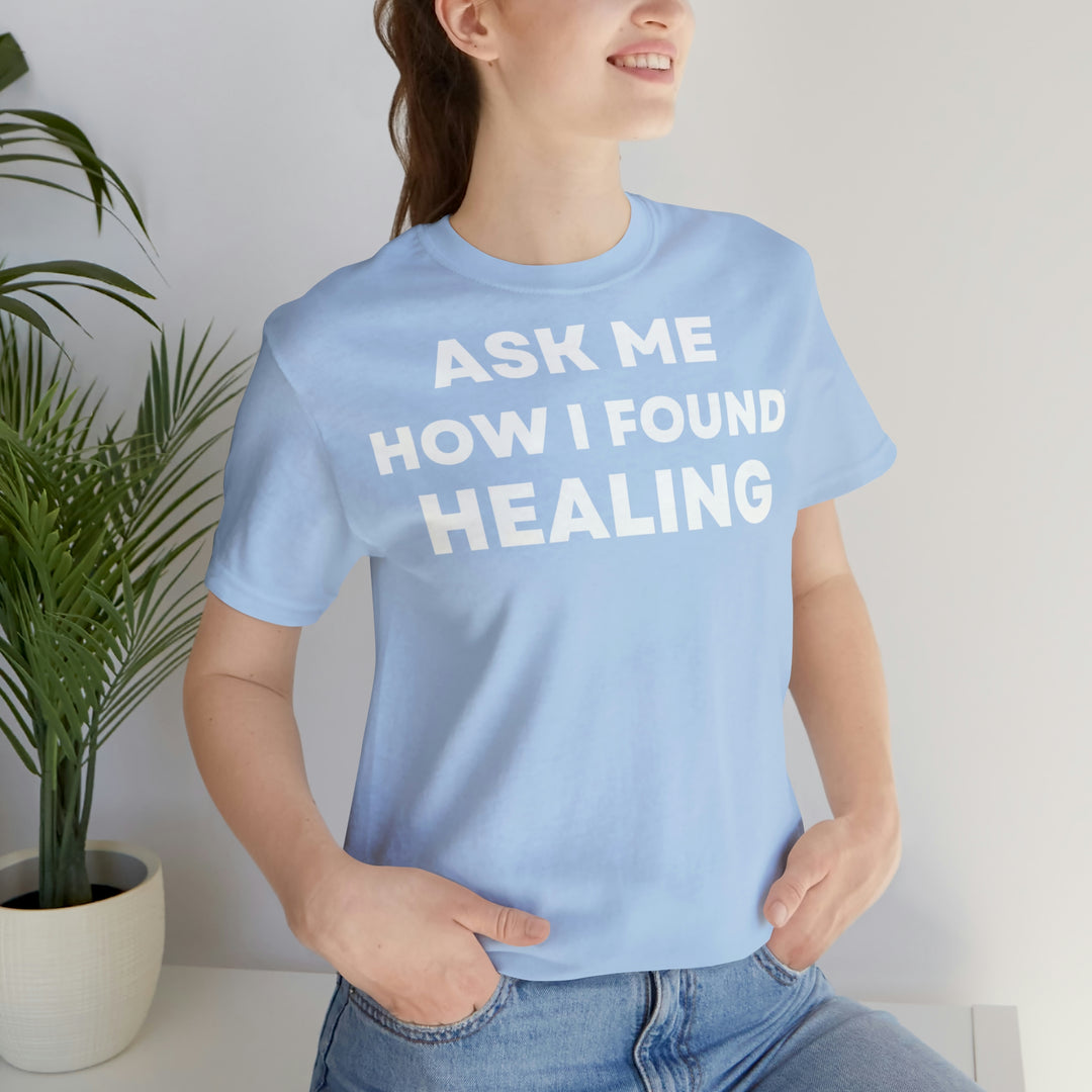 Healing, Unisex Jersey Short Sleeve Tee (ENG UK)