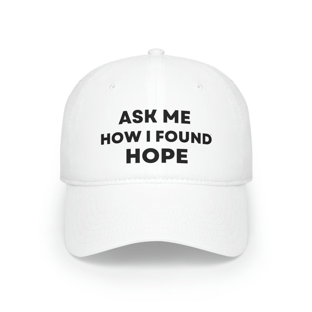 Hope, Low Profile Baseball Cap (ENG CDN)