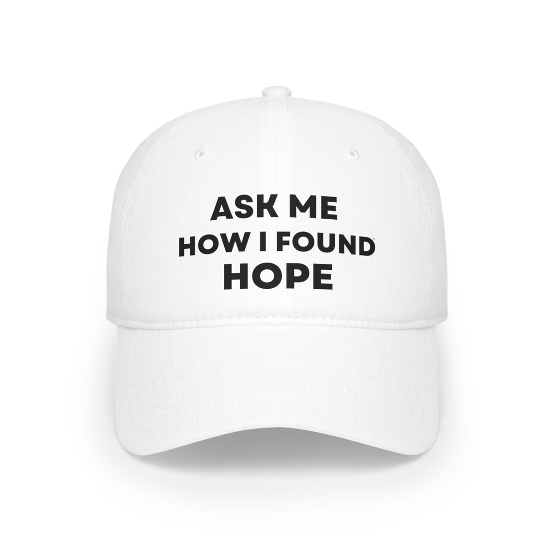 Hope, Low Profile Baseball Cap (ENG CDN)