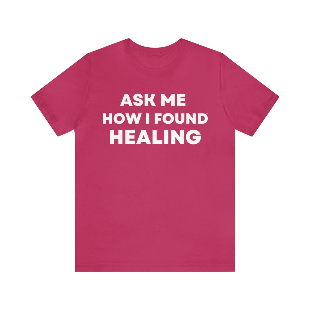 Healing, Unisex Jersey Short Sleeve Tee (ENG US)