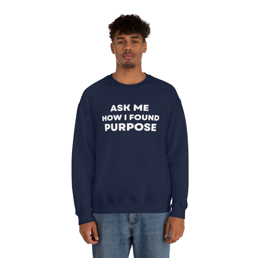 Purpose, Unisex Heavy Blend™ Crewneck Sweatshirt (ENG CDN)