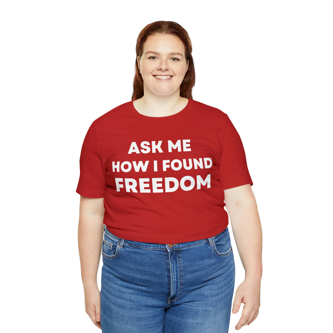 Freedom, Unisex Jersey Short Sleeve Tee (ENG US)