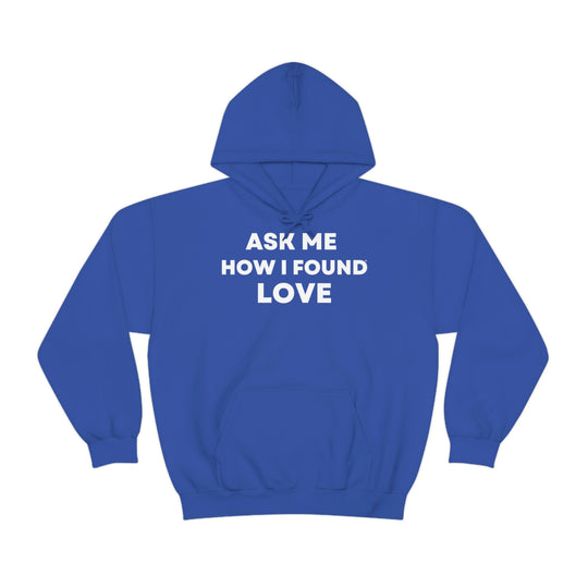 Love, Unisex Heavy Blend™ Hooded Sweatshirt (DE)