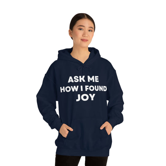 Joy, Unisex Heavy Blend™ Hooded Sweatshirt (ENG UK)