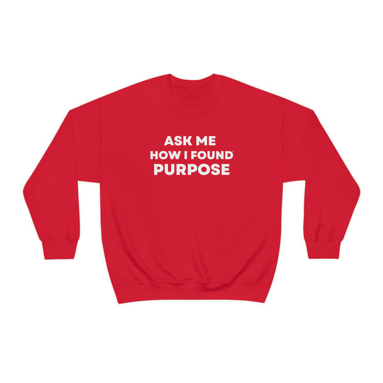 Purpose, Unisex Heavy Blend™ Crewneck Sweatshirt (ENG CDN)