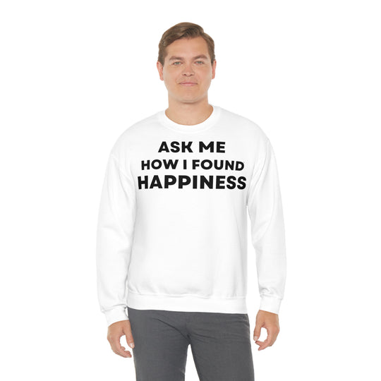 Happiness, Unisex Heavy Blend™ Crewneck Sweatshirt (ENG EU)