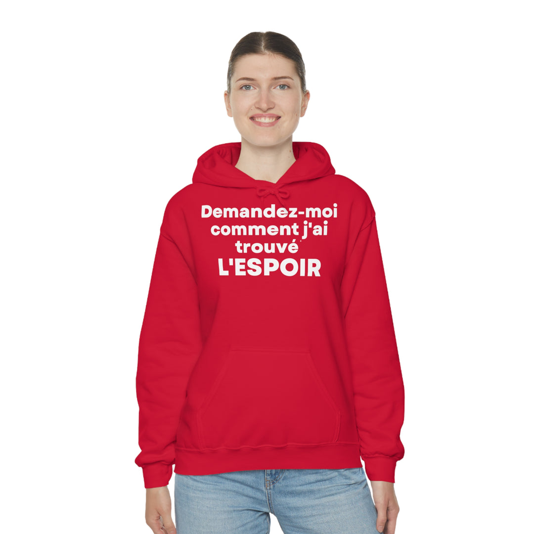 L'espoir/Hope, Unisex Heavy Blend™ Hooded Sweatshirt (FR EU)