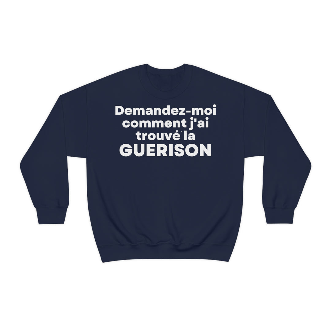 Guerison/Healing, Unisex Heavy Blend™ Crewneck Sweatshirt (FR EU)