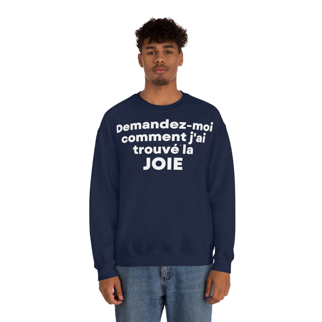 Joie/Joy, Unisex Heavy Blend™ Crewneck Sweatshirt (FR EU)