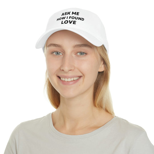 Love, Low Profile Baseball Cap (ENG CDN)