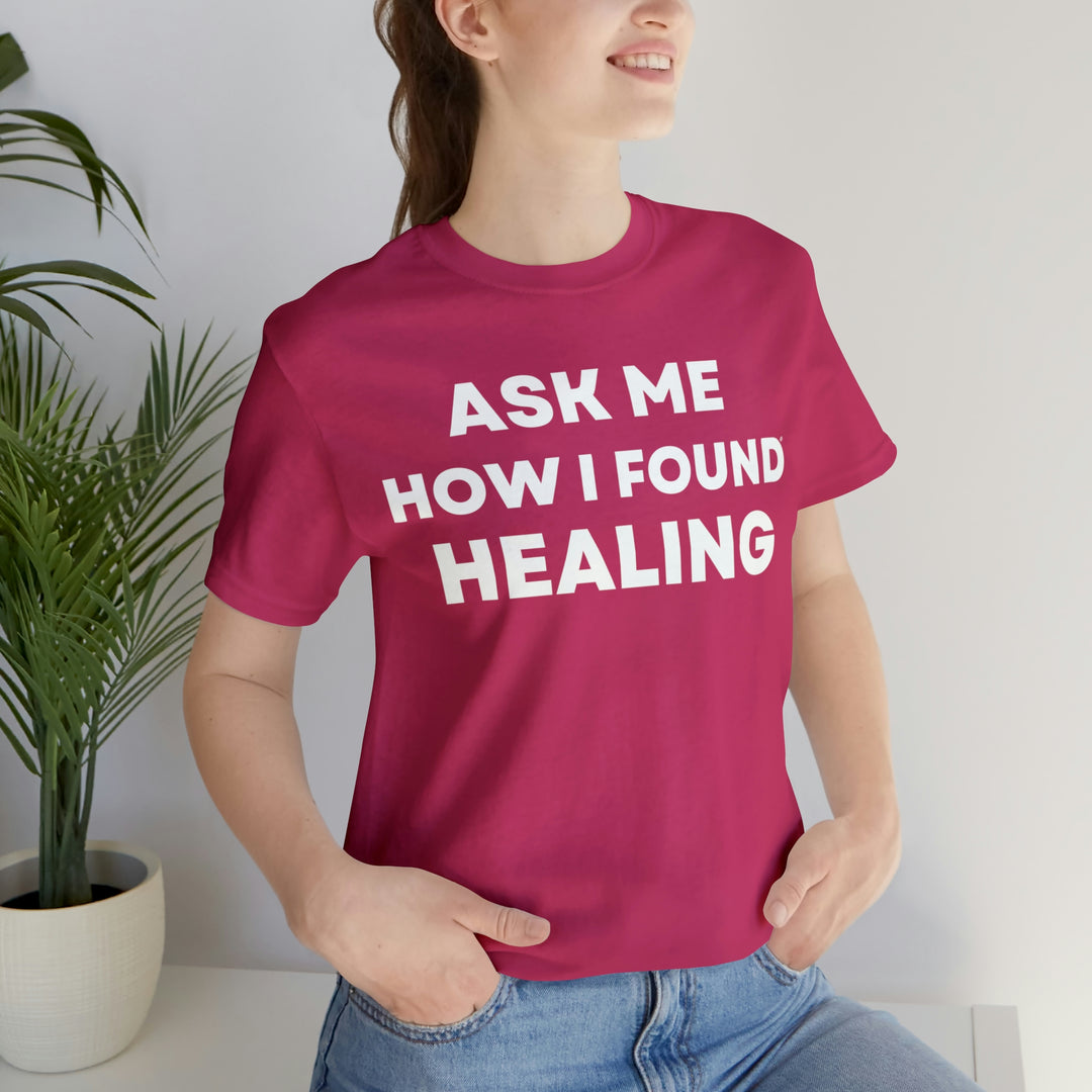 Healing, Unisex Jersey Short Sleeve Tee (ENG US)