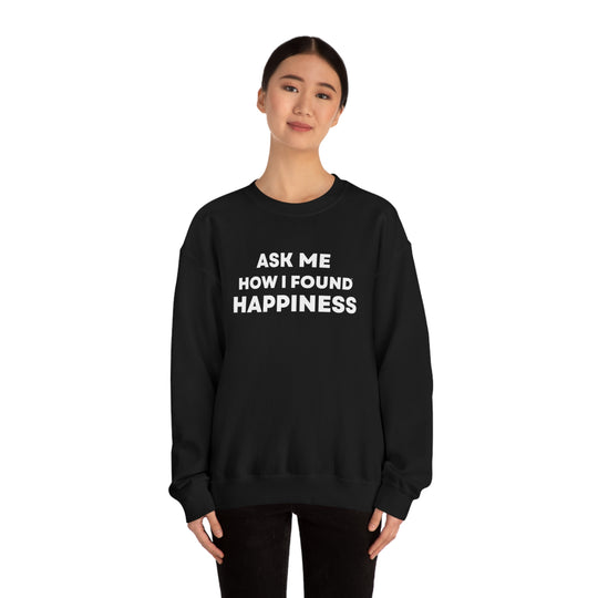 Happiness, Unisex Heavy Blend™ Crewneck Sweatshirt (ENG CDN)