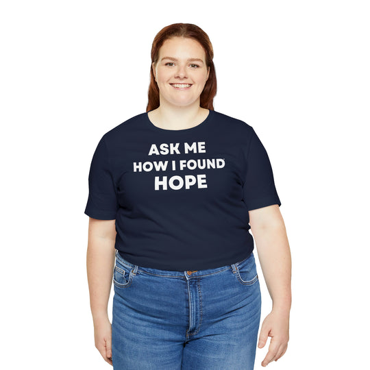 Hope, Unisex Jersey Short Sleeve Tee (ENG UK)