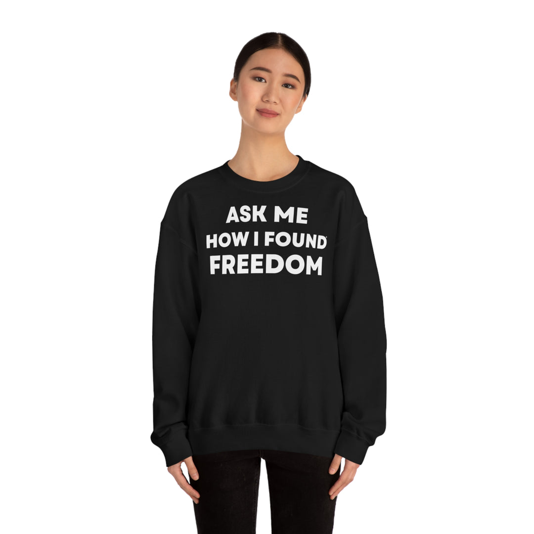 Freedom, Unisex Heavy Blend™ Crewneck Sweatshirt (ENG EU)