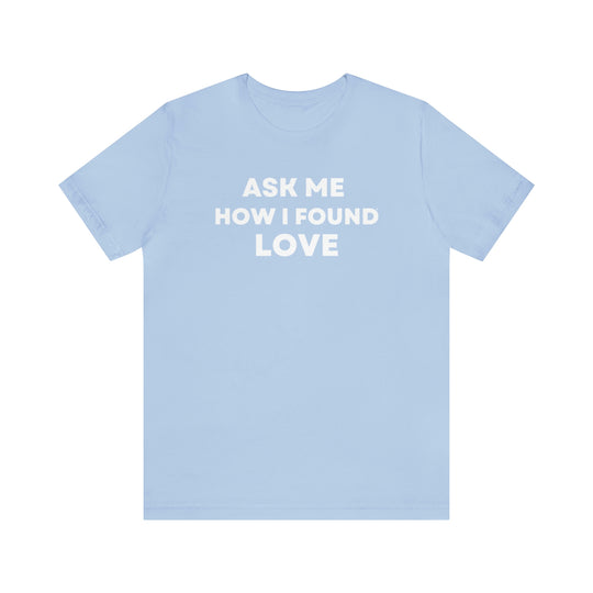 Love, Unisex Jersey Short Sleeve Tee (ENG CDN)