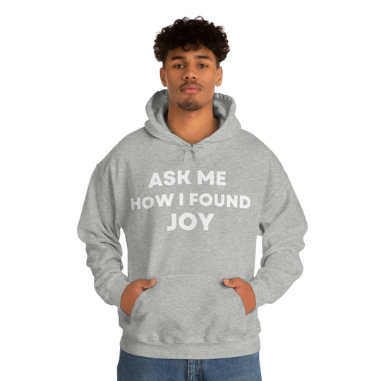 Joy, Unisex Heavy Blend™ Hooded Sweatshirt (ENG UK)