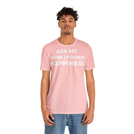 Happiness, Unisex Jersey Short Sleeve Tee (DE)